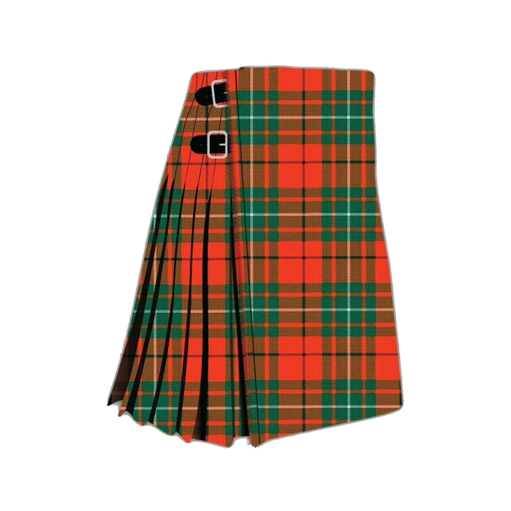 MacAulay Red Ancient Tartan Kilt