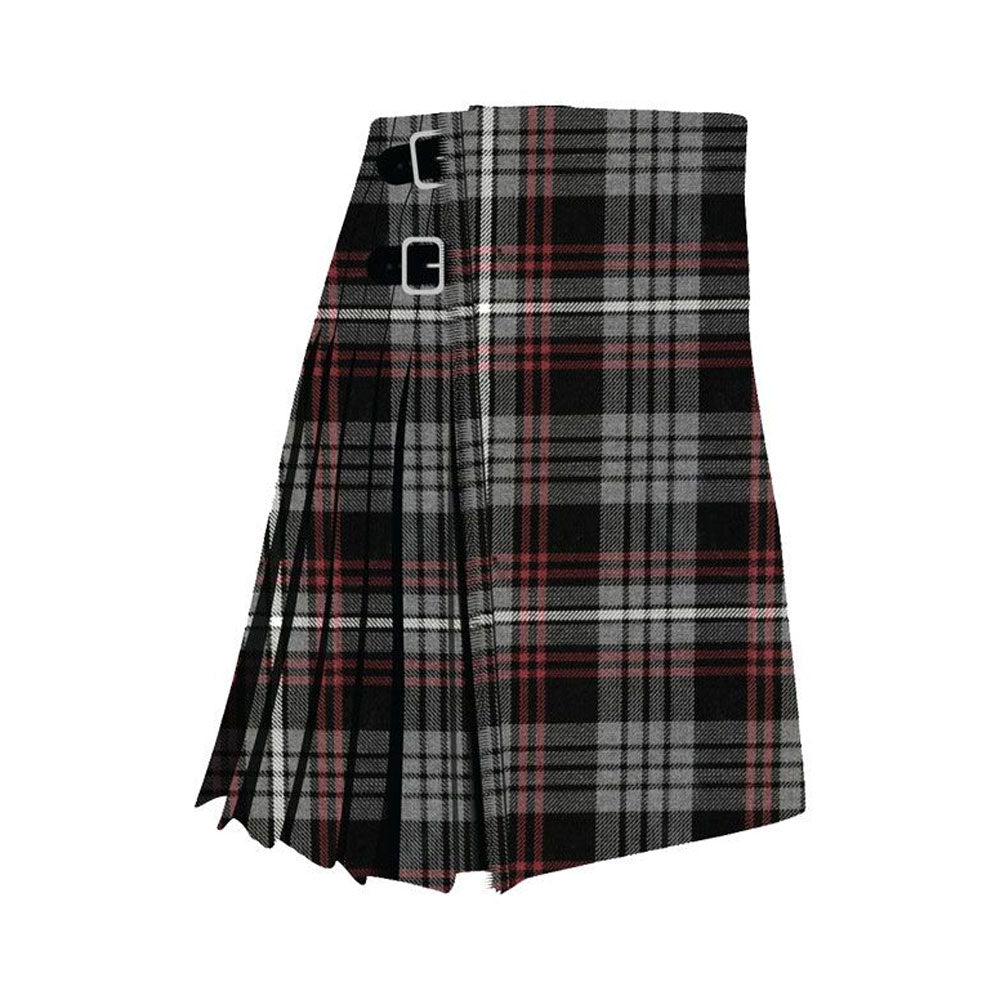 Clan Auld Lang Syne Grey Tartan Kilt