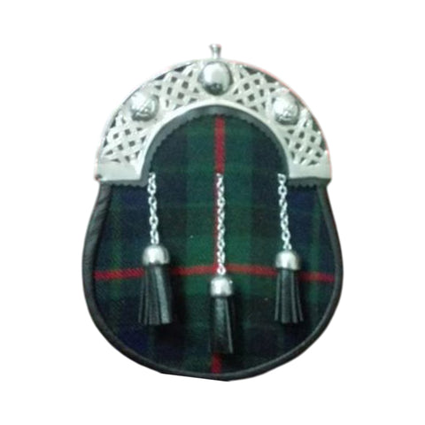 New Scottish Tartan Sporran