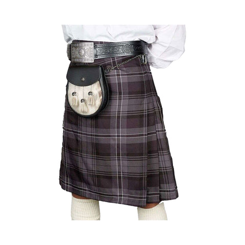 Clan Hamilton Grey Modern Tartan Kilt