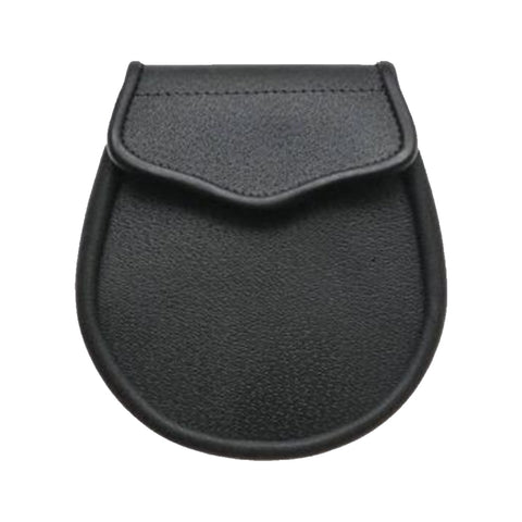 Dark Brown Leather Basic Design Sporran