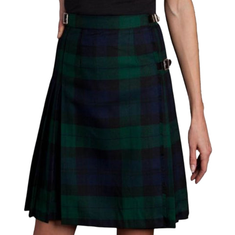 Ladies Kilt Black Watch Tartan