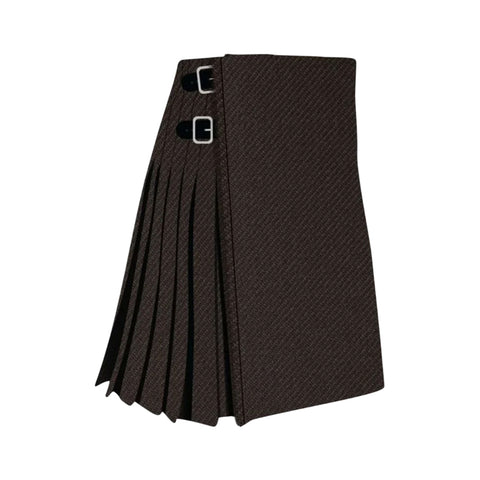 Clan Brown Plain Tartan Kilt