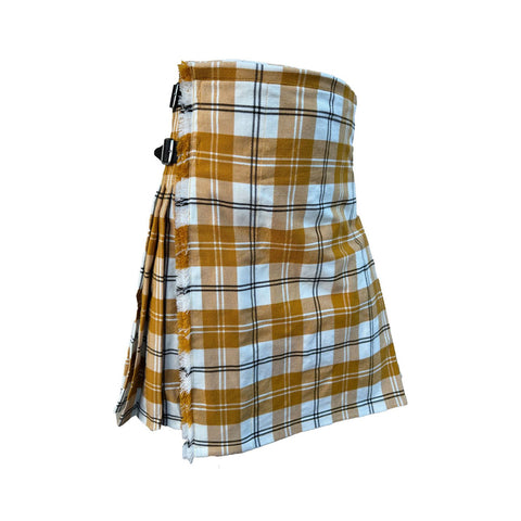 Ailsa Gold Tartan Kilt