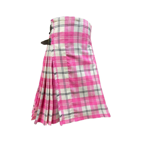 Ailsa Pink Tartan Kilt