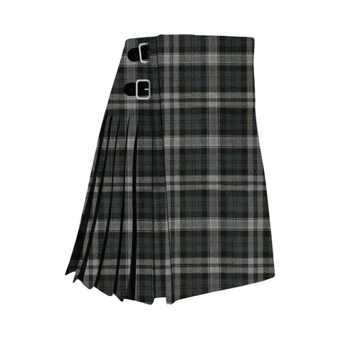 Black Scottish National Tartan Kilt