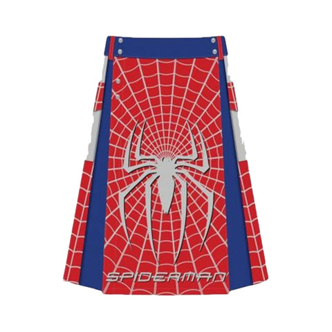 Spiderman Kilt for men