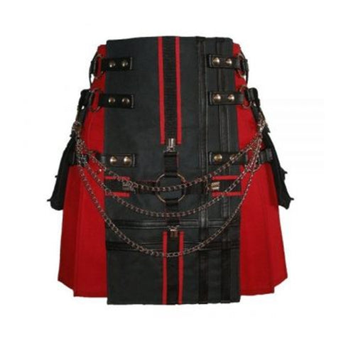 Compatible Tartan Cross Utility Kilt