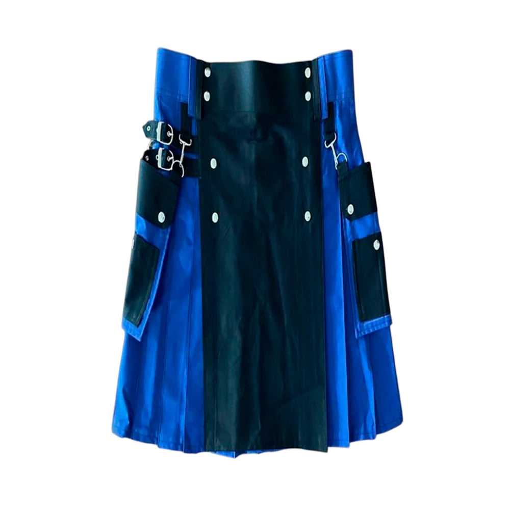 Best Black & Blue Utility Kilt