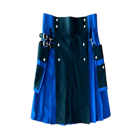 Best Black & Blue Utility Kilt