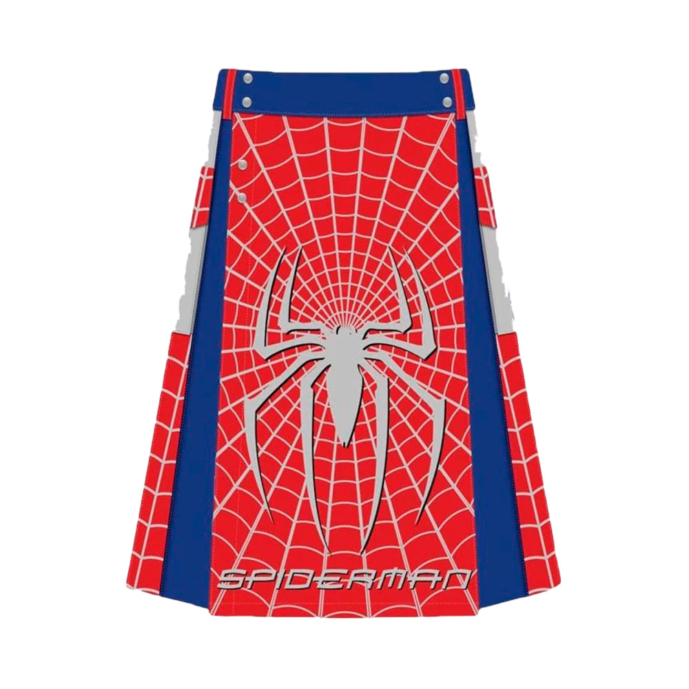 Spiderman Kilt for men