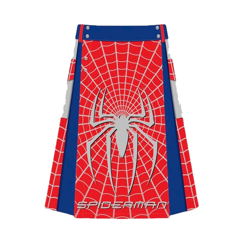 Spiderman Kilt for men