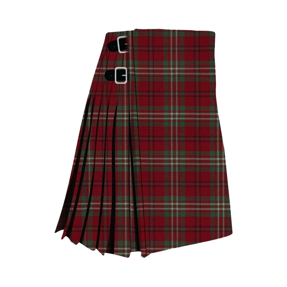 Scott Red Muted Tartan Kilt