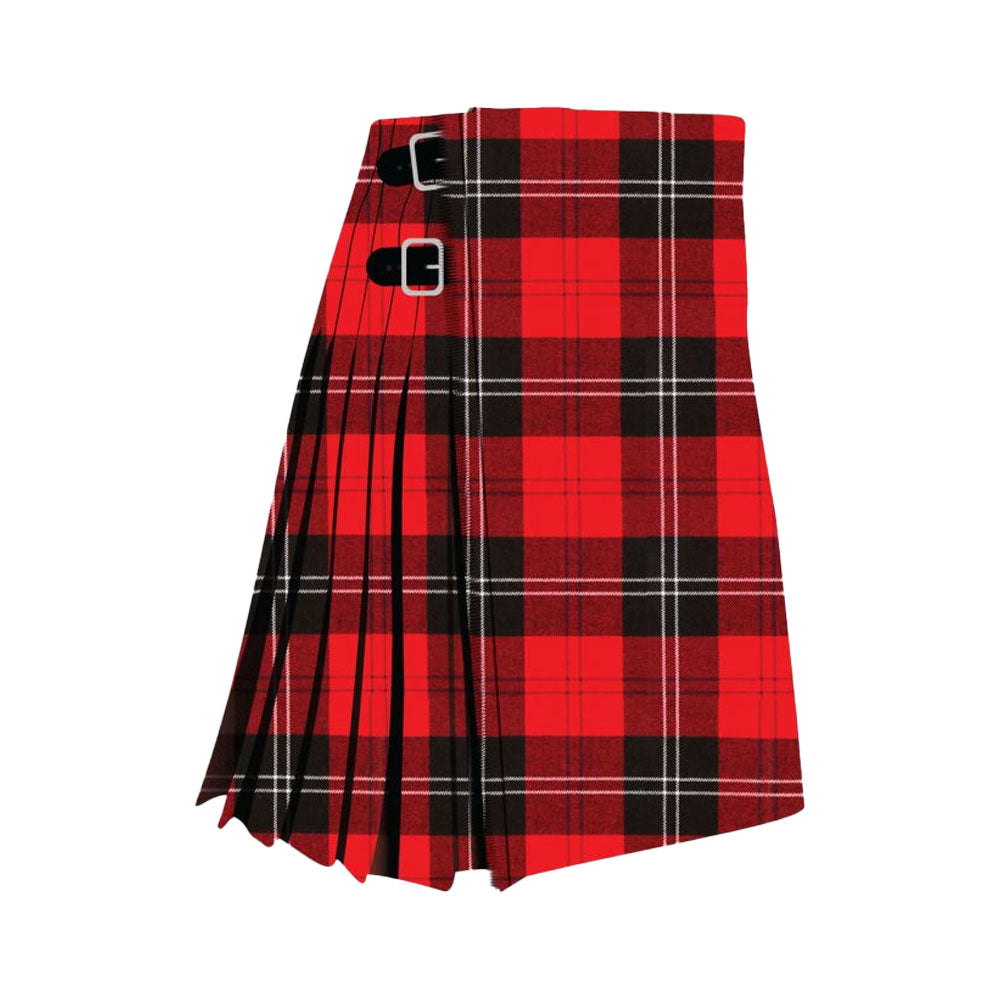 Ramsay Red Modern Tartan Kilt