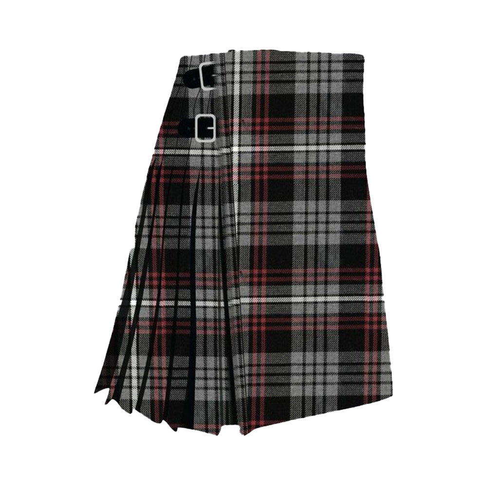Clan Auld Lang Syne Grey Tartan Kilt