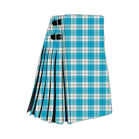 Lennox Dress Turquoise Tartan Kilt