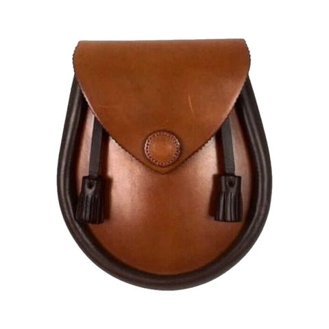 Coldstream Tan & Chestnut Sporran