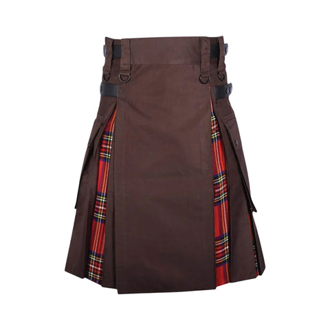 Cargo Hybrid Tartan Kilt For Men