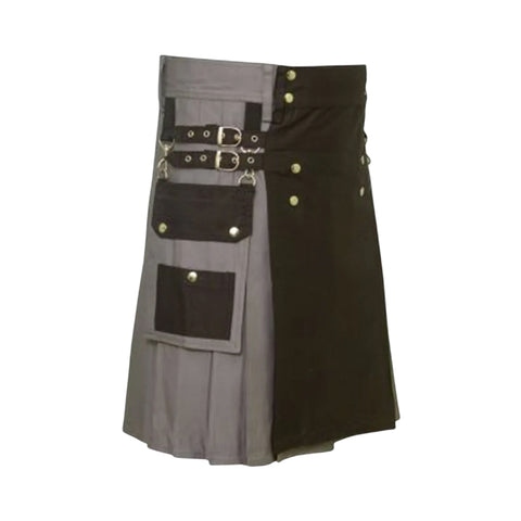COLLUSION Checkerboard Revere Hybrid Kilt