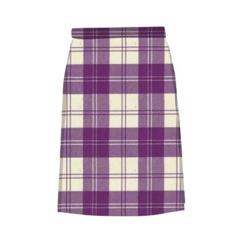 Eriskin Dress purple & White Women Tartan Kilt