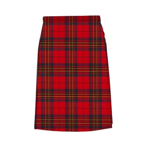 Red Leslie Women Tartan Kilt