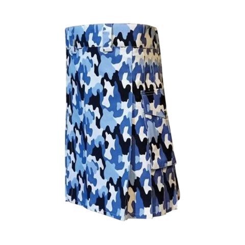Fashion Camo Utility Kilt