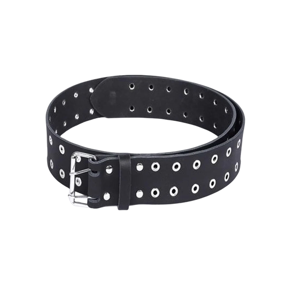Premium Quality Black Leather Kilt Belt