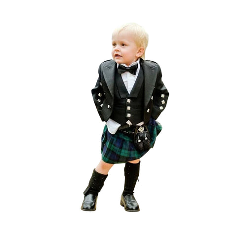 Black Watch Baby Kilt Outfit