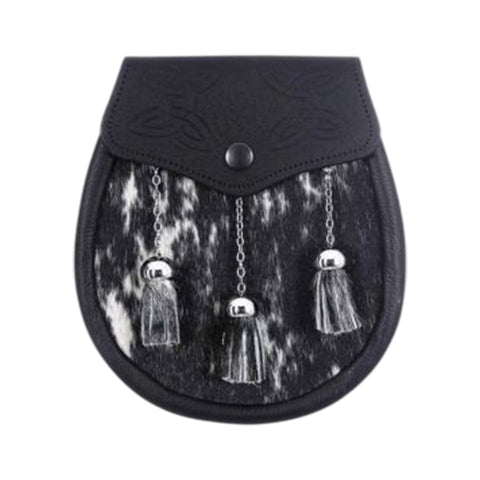 Semi Dress Mottled Calfskin Celtic Embossed Sporran