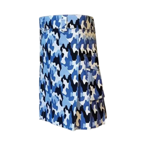 Fashion Camo Utility Kilt