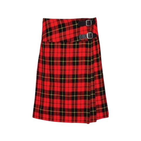 Ladies Women Wallece Tartan Pleated Billie Kilt Skirt