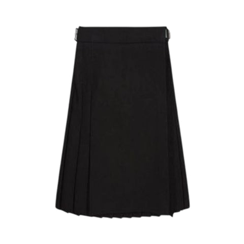Black Tartan Kilt For Women