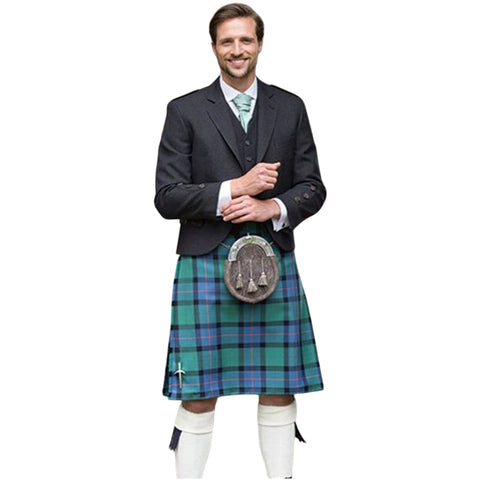 Gunn Ancient Tartan Formal Kilt Outfit