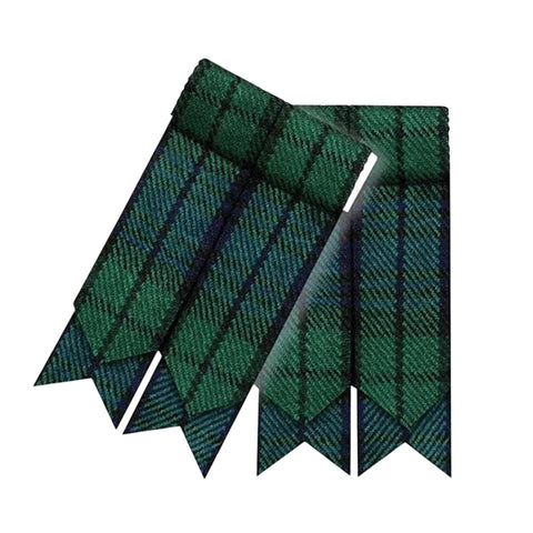 Campbell Tartan Kilt Flashes