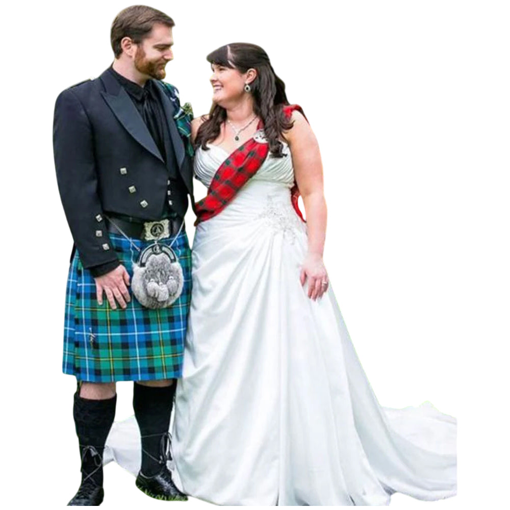 Macneil of Barra Ancient Prince Charlie Wedding Kilt Outfit