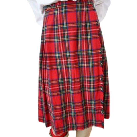 Women Royal Stewart Tartan Kilt